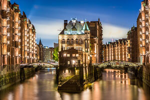 Chauffeurservice Hamburg, Speicherstadt